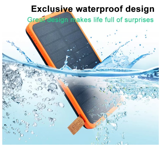 Sạc pin điện thoại năng lượng mặt trời Minismart SP chống nước